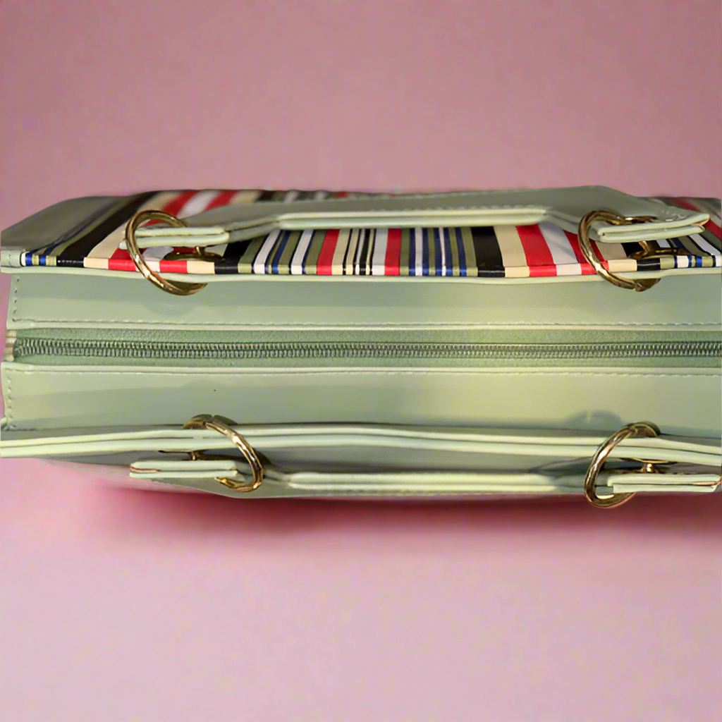 Striped Elegance Tote – Bold, Stylish & Eye-Catching